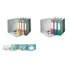 Image de Leitz 10805025 Classeur Ã Levier Format A4 CapacitÃ© 350 Feuilles Dos 80mm Rouge