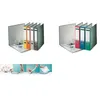 Image de Leitz Classeur Papier MarbrÂ¿, 180 DegrÂ¿S, Format A4, 80 Mm,