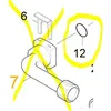 Image de Karcher Rondelle Bague de Pression en O pour 90367030 Sortie Coude 63621510 / 6.362-151.0