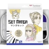 Image de Set de dessin Manga Mono 8 pcs + Trousse