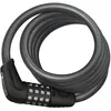 Image de CÃ¢ble Antivol SpiralÃ© Abus 5510c/180/10 Scmu Noir