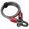 Image de CÃ¢ble antivol - Ã  boucles - en acier gainÃ© PVC - 8 mm x 2,5 m - Cobra ABUS