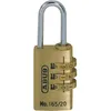 Image de Cadenas laiton Ã  combinaison interchangeable sÃ©rie 165 Abus - Anse 22 mm