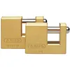 Image de Cadenas laiton de suretÃ© rectangulaire Abus - Anse 14 mm - Longueur 63 mm