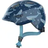 Image de Casque Enfant Abus Smiley 3.0 Bleu Baleines