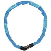 Image de Chaine Ã  maillons carrÃ©s 4mm - Ã  combinaison - Steel-O-Chain 4804C/75 - bleu ABUS