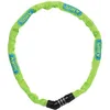 Image de Chaine Ã  maillons carrÃ©s 4mm - Ã  combinaison - Steel-O-Chain 4804C/75 - Citron vert ABUS