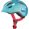 Image de Casque De VÃ©lo Confort Pour Enfants - S 45-50cm - Turquoise - Smiley 2.0 Abus