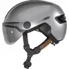 Image de Casque de v ©lo urbain ABUS HUD-Y ACE (GLEAM SILVER)