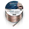 Image de Oehlbach 202  Wire SP 7  CÃ¢ble de haut-parleur 2  x 0,75  mm Â², mini Bobine 20  M Transparent/Transparent