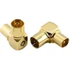 Image de Adaptateur vidÃ©o Oehlbach Antenna AD 90 - connecteur d'angle coaxial (lot de 2)