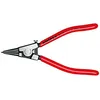 Image de KNIPEX 46 11 G1 Pince pour circlips pour colliers d'Ã©tranglement d'arbre noire atramentisÃ©e gainÃ©es en plastique 140 mm
