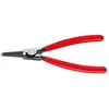 Image de KNIPEX 46 11 A3 SB Pince pour circlips pour circlips extÃ©rieurs d'arbre noire atramentisÃ©e gainÃ©es en plastique 210 mm