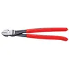 Image de Pince coupante de cÃ´tÃ© Ã  forte dÃ©multiplication 250mm gainÃ©e plastique Knipex 74 01 250