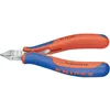 Image de Pince coupante de cÃ´tÃ© pour Ã©lectronique 115 mm tranchant avec petit biseau polissage miroir Knipex 77 72 115