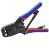 Image de Knipex Pince Ã  sertir pour fiches Western brunie avec gaines bi-matiÃ¨re 200 mm - 97 51 12