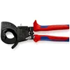 Image de Coupe-cÃ¢bles Ã  cliquet KNIPEX 95 31 250 250mm 32mm/240mmÂ²