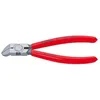 Image de Knipex Pince coupante de cÃ´tÃ© pour plastique polie gainÃ©es en plastique 160 mm - 72 11 160
