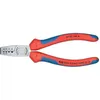 Image de Pince Ã  sertir avec gaines bimatiÃ¨re pour embouts de cÃ¢ble Knipex 97 62 145 A