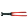 Image de Knipex Pince coupante de devant noire atramentisÃ©e polie gainÃ©es en plastique 280 mm - 68 01 280
