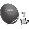 Image de SystÃ¨me SAT sans rÃ©cepteur Schwaiger SPI9961SET6 Nombre d'abonnÃ©(s): 8