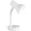 Image de Brilliant 99122/05 Lampe Ã Poser MÃ©tal/Plastique Blanc 30 X 13 X 30 Cm