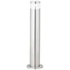 Image de Brilliant - Avon Potelet ExtÃ©rieur - Coloris Acier - Acier Special/Plastique Led 1x4w