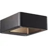 Image de Applique ExtÃ©rieure Golda Couleur Noir Led IntÃ©grÃ©