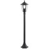 Image de Carleen Lampadaire ExtÃ©rieur, Noir, E27 Max 60w, Ampoule Non Incluse