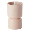 Image de Lampe De Table D'extÃ©rieur - Brilliant - Lovere - Forme Bougie - Plastique - 3 W - Beige Et Brun Clair