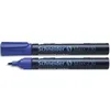 Image de Schneider Marqueur Permanent Maxx 230, Corps En Aluminium, Pointe Ogive, Encre Bleue Ã Faible Odeur