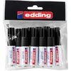 Image de Edding Marqueurs IndÃ©lÃ©biles 10 Pcs Noir Mini 0