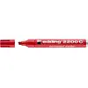 Image de Edding Marqueur Permanent 2200 C Rouge 1-5 Mm