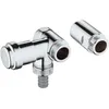 Image de Batterie Valve Was Dn 20 Raccord Gauche ChromÃ© Grohe