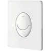 Image de Plaque de commande WC SKATE GROHE 38505SH0 15.6 x 19.7 cm - blanc