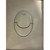 Image de Grohe - Plaque de commande chromÃ© mat 156 x 197 mm Skate Air