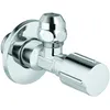 Image de Robinet d'Ã©querre Grohe DN 15 avec rosace chromÃ©e