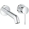Image de Mitigeur lavabo mural ESSENCE GROHE 19408001 - taille M - monocommande - chrome