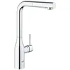 Image de Mitigeur Ã©vier ESSENCE GROHE 30270000 - bec haut pivotant - douchette extractible - chrome
