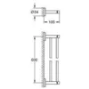 Image de Essentials Barre Porte-Serviette 600Mm