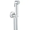 Image de Grohe Set de Douche avec Robinet d'ArrÃªt Tempesta-F Trigger Spray 26358000, Argent (Import Allemagne)