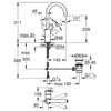 Image de GROHE Mitigeur Lavabo Bauloop 23763000, Chrome