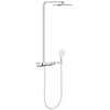 Image de Colonne de douche thermostatique RAINSHOWER SYSTEM SMARTCONTROL 360 GROHE 26361LS0 - tÃªte Ã 22 cm + douchette 4 jets