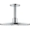 Image de Set de douche GROHE 26477000 - tÃªte RAINSHOWER SMARTACTIVE 310 + bras 14,2 cm + douchette 2 jets