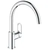 Image de Mitigeur d'Ã©vier START FLOW GROHE 31555001 - monocommande - col de cygne - chrome
