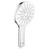 Image de Grohe GROHE 26574LS0 Rainshower 130 SmartActive Pommeau de Douche 3 Types de Jets Blanc Lune, Moon White