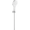 Image de Grohe GROHE 26581LS0 Rainshower 130 SmartActive Support Mural 3 Types de Jets Blanc Lune, Moon White, 130 mm