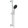 Image de Ensemble de douche avec pommeau 1 jet, barre 60cm et flexible 1,75m - GROHE Vitalio Start 110 27942001 - Economie d'eau - ChromÃ©