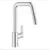 Image de Grohe - Robinet de cuisine avec douchette Start bec haut chromÃ© 2 jets - Rose