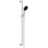 Image de Ensemble de douche avec pommeau 3 jets, barre 90cm et flexible - GROHE Vitalio Start 110 26956001 - Economie d'eau - ChromÃ©